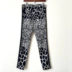 Artelier Nicole Miller Animal Print Skinny Jegging Pant